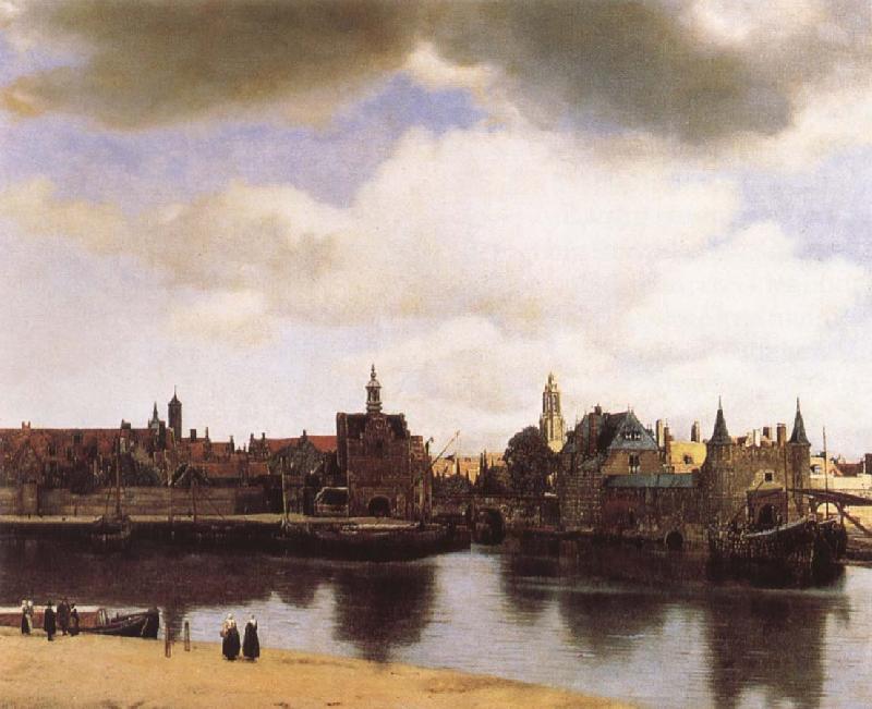 Jan Vermeer View over Delft